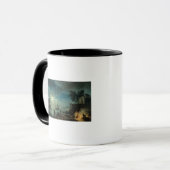 Mug Nuit : Un port dans le clair de lune, 1748 (Devant gauche)