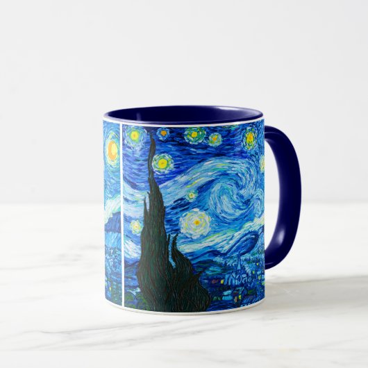 Mug Nuit Van Gogh Starry (Devant droit)
