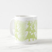 Mug nuitée enneigée grunge (Devant gauche)