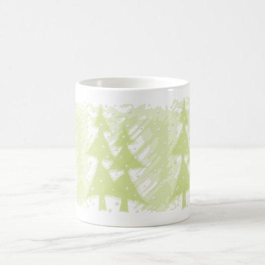 Mug nuitée enneigée grunge (Centre)