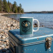 Mug Nuits confortables au coin du feu de camp Aventure