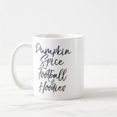 Mug Nuits d'automne mignonne Devis Citrouille épice fo (Gauche)