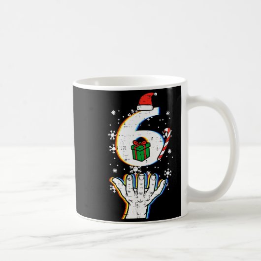 Mug Number 6 Matching 67 Meme Christmas 6 7 Xmas Men W (Droite)