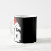 Mug Number 6 Matching Six Seven 6 7 Meme 6 7 Christmas (Devant gauche)