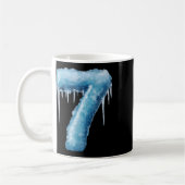 Mug Number 7 Fire Ice Number Six Seven Meme 67 Alpha S (Gauche)