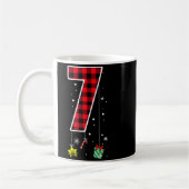 Mug Number 7 Funny Meme Saying 6 7 Six Seven Christmas (Gauche)