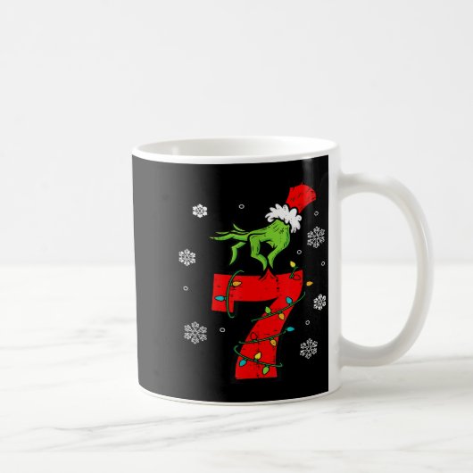 Mug Number 7 Matching 67 Meme 6 7 Christmas Boys Youth (Droite)