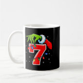 Mug Number 7 Matching 67 Meme Christmas Elf Hand Boys (Gauche)