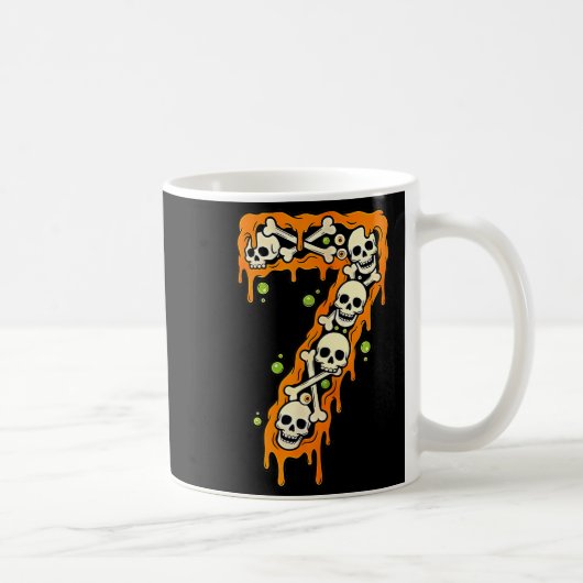 Mug Number 7 Six Seven 6 7 Meme Funny Design Couples H (Droite)
