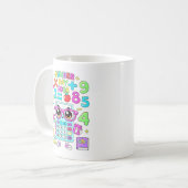 Mug Number Day 2026 Cute Calculator Math Design (Devant gauche)