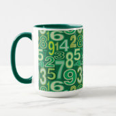 Mug Number pattern (Gauche)