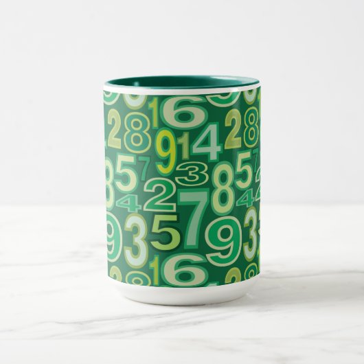 Mug Number pattern (Centre)