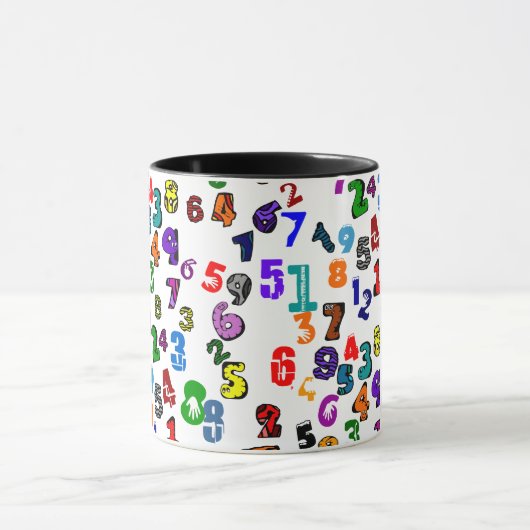 Mug Number pattern (Centre)