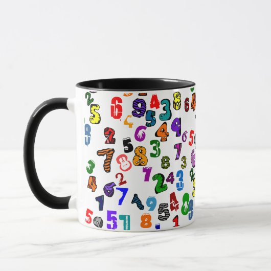 Mug Number pattern (Gauche)