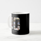 Mug Numéro 10 Collage photo (Devant gauche)