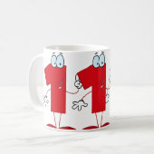 Mug Numéro 110 (Devant gauche)