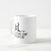 Mug Numéro 1 Cause Du Divorce (Devant gauche)