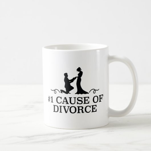 Mug Numéro 1 Cause Du Divorce (Droite)