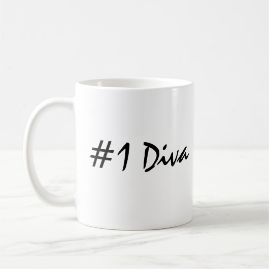 Mug Numéro 1 Diva (Gauche)