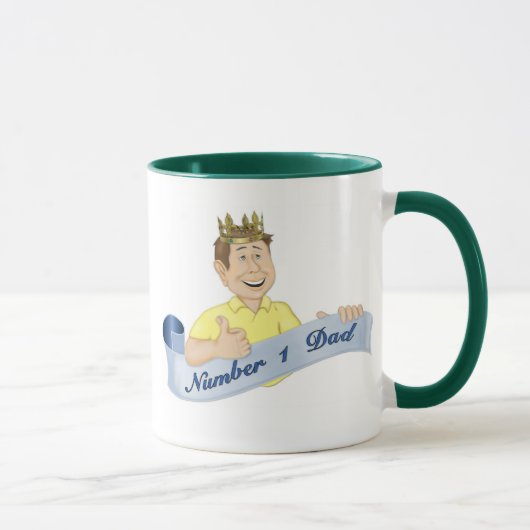Mug Numéro 1 papa (Droite)