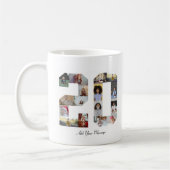 Mug Numéro 20 Collage photo (Gauche)