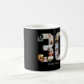Mug Numéro 30 Collage photo (Devant droit)