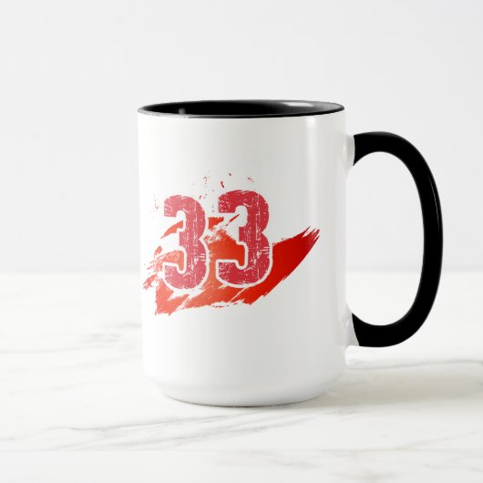 Mug Numéro 33 (Droite)