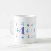 Mug Numéro 4 (Devant gauche)