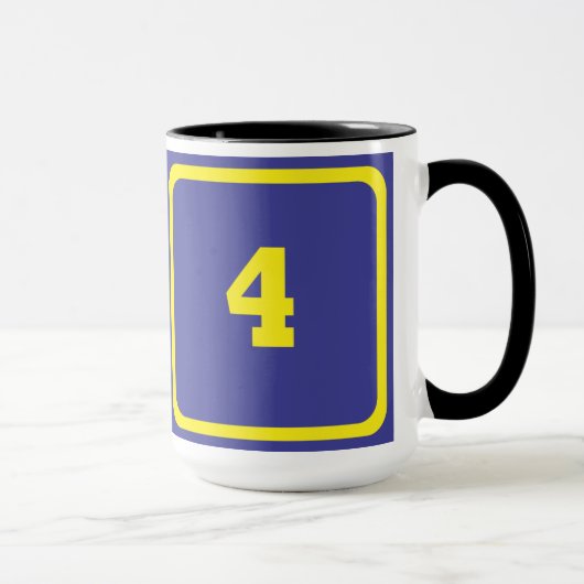 Mug Numéro 4 (Droite)