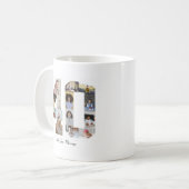 Mug Numéro 40 - Collage photo (Devant gauche)