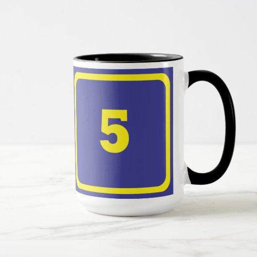 Mug Numéro 5 (Droite)