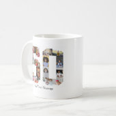 Mug Numéro 50 Collage photo (Devant gauche)