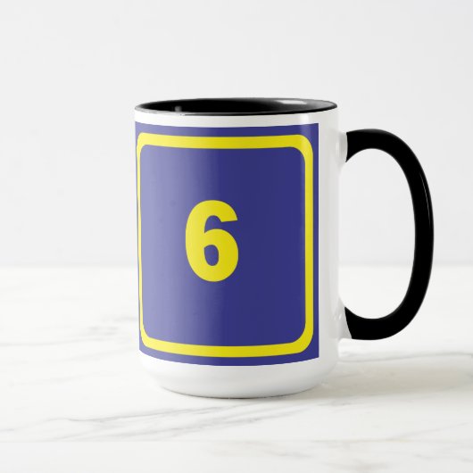 Mug Numéro 6 (Droite)