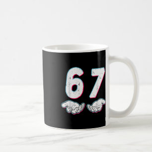 Mug Numéro 67 Correspondant Six Sept 6 7 Mème 6-7 Hall