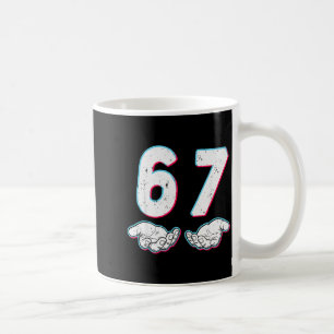Mug Numéro 67 Correspondant Six Sept 6 7 Mème 6-7 Hall