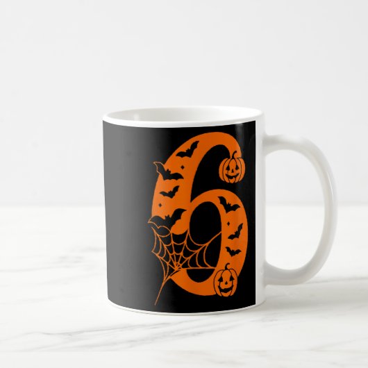 Mug Numéro 6 Citation de mème drôle 6 7 Six Sept Hallo (Droite)