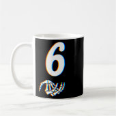 Mug Numéro 6 correspondant au mème de la main de squel (Gauche)