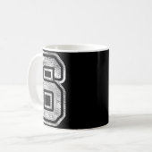 Mug Numéro 6 Drôle de correspondance 67 Meme Halloween (Devant gauche)