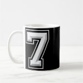 Mug Numéro 7 67 Mème Correspondant  (Gauche)