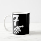 Mug Numéro 7 Duo correspondant 67 Mème Génération Alph (Gauche)