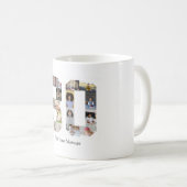 Mug Numéro 80 Collage photo (Devant droit)