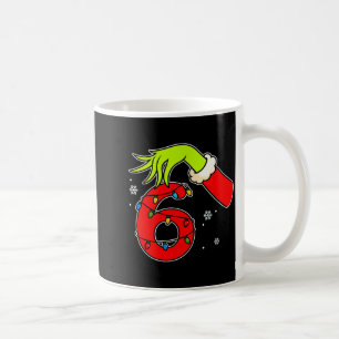Mug Numéro amusant 6 Noël 67 Six Sept Meme Xmas Hommes