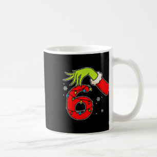Mug Numéro amusant 6 Noël 67 Six Sept Mème Xmas Hommes