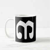 Mug Numéro cambodgien 3 / Trois / ៣ (Bei) Script Khmer (Gauche)