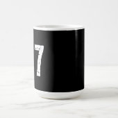 Mug Numéro de sport 77 (Centre)