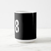 Mug Numéro de sport 88 (Centre)