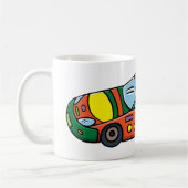 Mug Numéro de voiture de course 88 (Gauche)