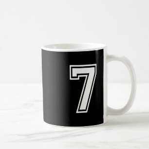 Mug Numéro drôle 7 67 Costume de groupe assorti Mème S