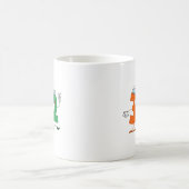 Mug Numéro heureux 32 (Centre)