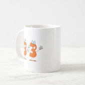 Mug Numéro heureux 33 (Devant gauche)